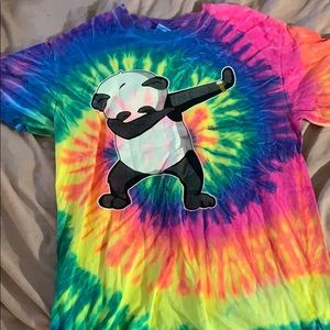 Tie-dye, panda dabbing, Ocean City Maryland Tee